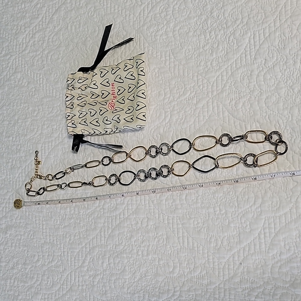 Brighton mixed metal 18 in necklace
